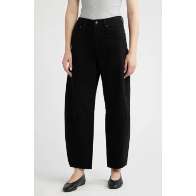 Dl1961 Miro Barrel High Rise Highluxe™ Jeans In Black