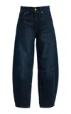 Dl1961 Miro Barrel High-rise Jeans In Black