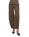 Dl1961 Miro Barrel High Rise Jeans In Leopard In Animal Print