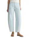 Dl1961 Miro Barrel High Rise Jeans In Saltstone In Blue
