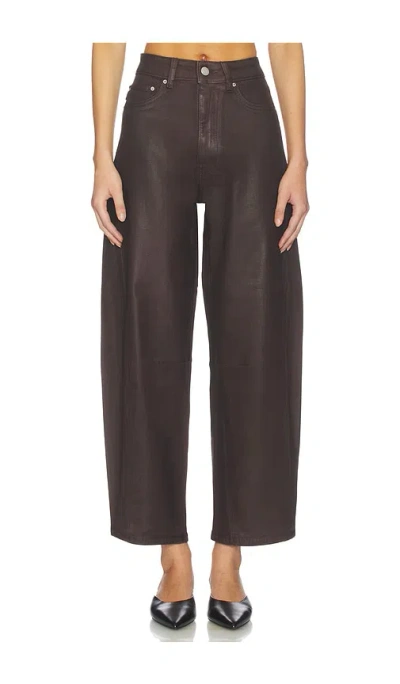 Dl1961 Miro High Rise Barrel Jeans In Burgundy