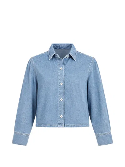 Dl1961 Montauk Denim Shirt In Blue