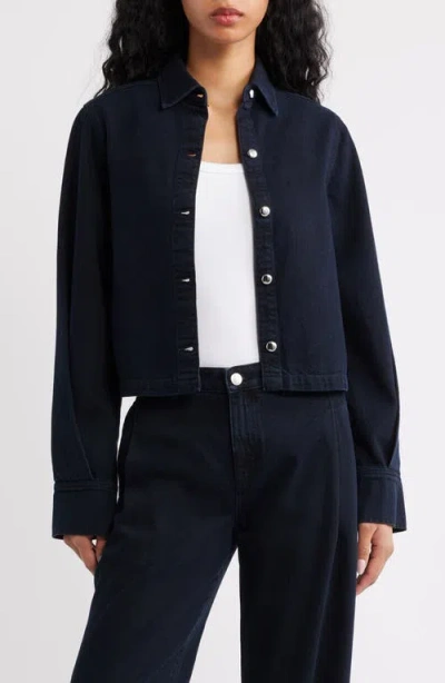 Dl1961 Montauk Long Sleeve Shirt In Nightfall Aura
