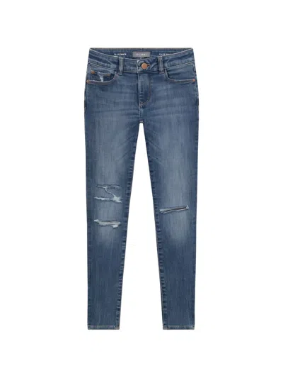 Dl1961 Kids' Nebulous Distressed Jeans In Blue