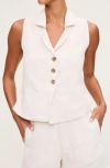 Dl1961 Neev Blazer Vest In White