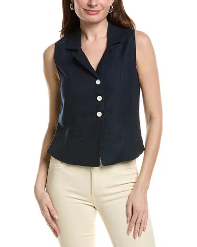 Dl1961 Neev Linen Top In Black