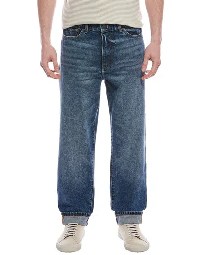 Dl1961 Noah Alamo Cuffed Straight Jean In Blue