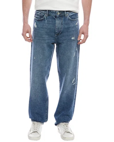 Dl1961 Noah Indigo Distressed Straight Jean