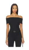 Dl1961 The Off-shoulder Top In Black