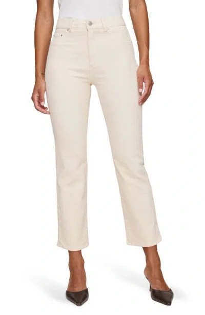 DL1961 DL1961 PATTI HIGH WAIST ANKLE STRAIGHT LEG CORDUROY JEANS