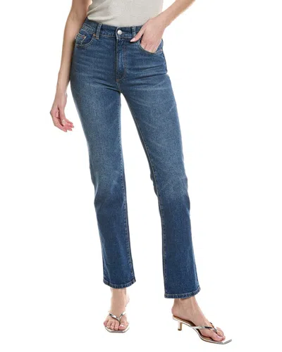 Dl1961 Patti High-rise Opal Beach Cuffed Jean In Blue