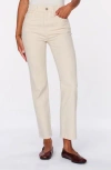 Dl1961 Patti Straight Leg High Rise Jeans In Neutral