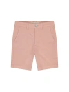 Dl1961 Boy's Jacob Cotton Twill Shorts In Pink