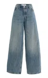Dl1961 Razi High-rise Wide Barrel Jeans In Blue