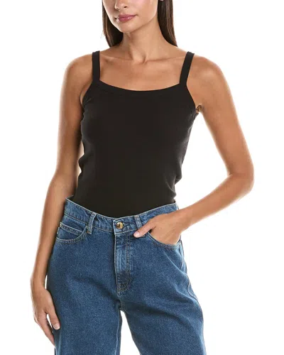 Dl1961 Ribbed Tank In Black
