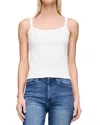 Dl1961 Ribbed Tank Top In White