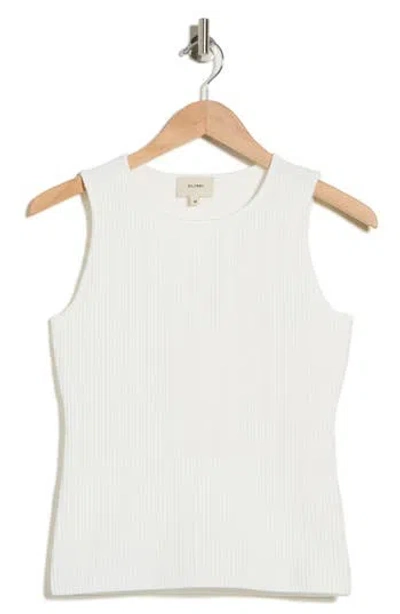 Dl1961 Racer Tank Top In White