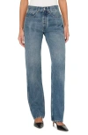 Dl1961 Rosie Straight High-rise Jeans In Endless Sea Vintage
