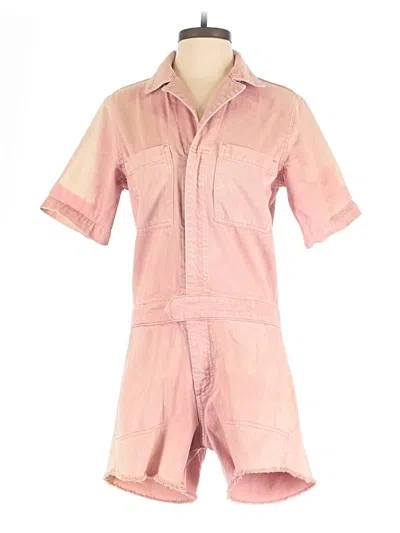 Pre-owned Dl1961 Romper In Pink