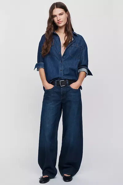 Dl1961 Rori Mid-rise Horseshoe Highluxe Jeans In Blue