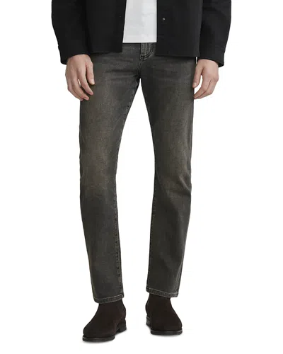 Dl1961 Russel Slim Straight Fit 32 Jeans In Rock Dl Ultimate Knit In Gray