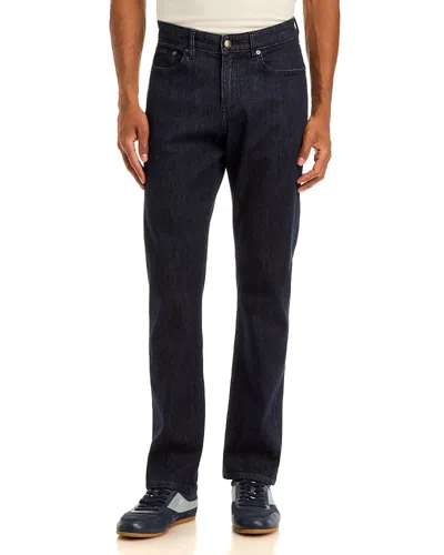 Dl1961 Russell Slim Straight 32 Jeans In Crescent Harbor In Black