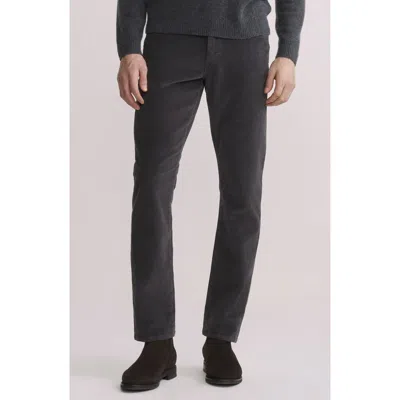 Dl1961 Russell Slim Straight Corduroy Pants In Graphite