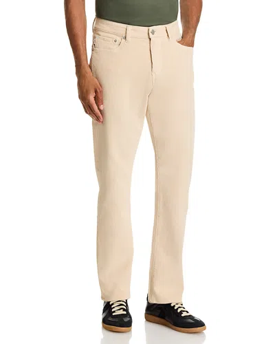 Dl1961 Russell Slim Straight Fit Cotton Blend Corduroy 32 Pants In Neutral