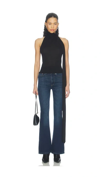 Dl1961 Scarf Tie Top In Purple