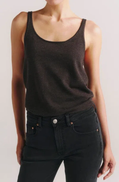 Dl1961 Scoop Neck Tank In Black