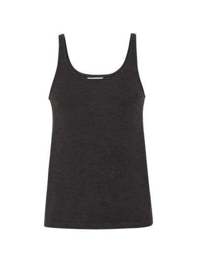 Dl1961 Scoop-neck Tank Top In Gray