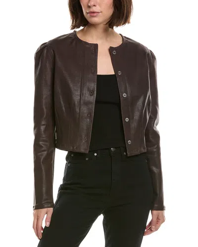 Dl1961 Sculpted Top In Brown