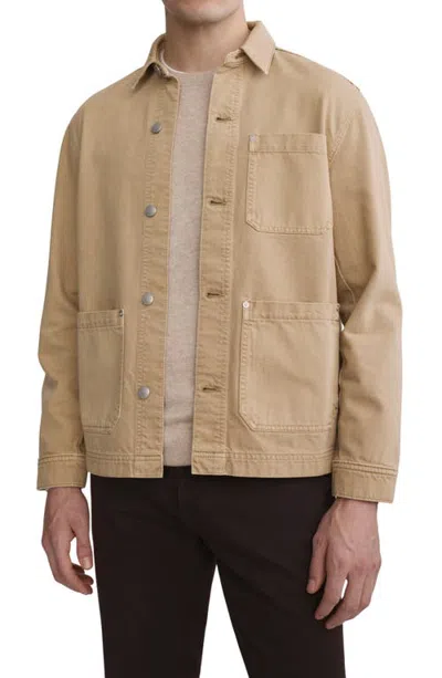 Dl1961 Sean Denim Shirt Jacket In Dune