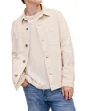 Dl1961 Sean Shirt Jacket In Neutral