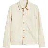 Dl1961 Sean Stretch Cotton Shirt Jacket In Jute