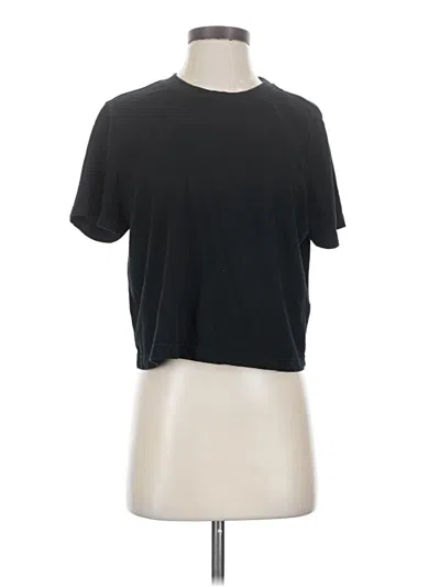 Pre-owned Dl1961 Short Sleeve T-shirt In Black