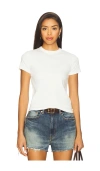Dl1961 Shrunken Tee In White