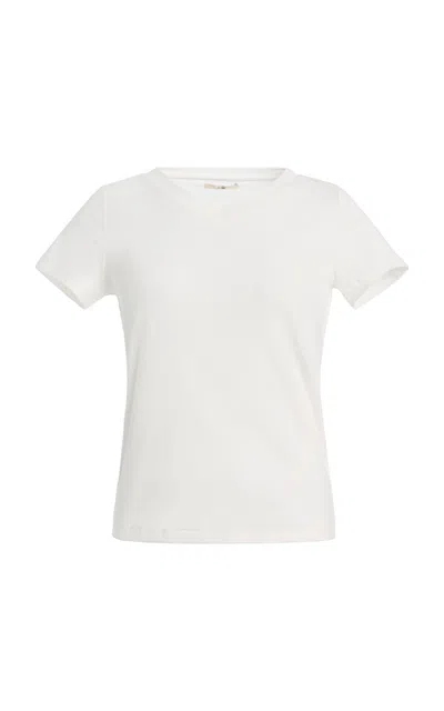 Dl1961 Shrunken Tee In White