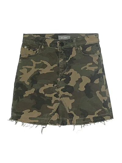 Pre-owned Dl1961 Kids' Skirt In Green