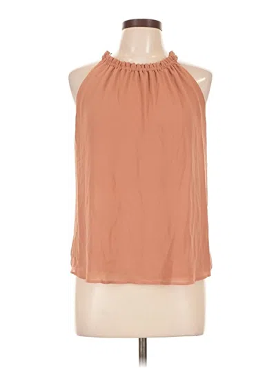 Pre-owned Dl1961 Sleeveless Blouse In Brown