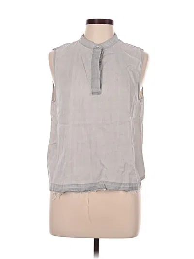 Pre-owned Dl1961 Sleeveless Blouse In Gray