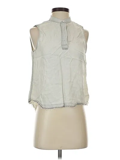 Pre-owned Dl1961 Sleeveless Blouse In Gray