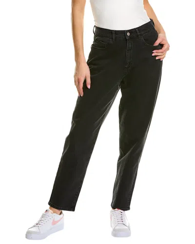 Dl1961 Sydney Nightshade Tapered Girlfriend Jean In Black