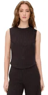 Dl1961 Tailored Top In Brown