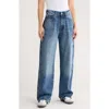 Dl1961 Taylor High Waist Relaxed Barrel Jeans In Blue