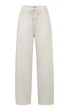 Dl1961 Taylor Relaxed Barrel High Rise Aura Jeans In Gray
