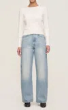 Dl1961 Taylor Relaxed Barrel High Rise Aura Jeans