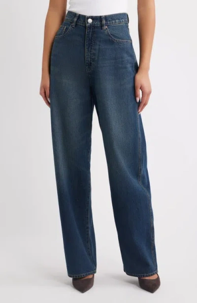 Dl1961 Taylor Relaxed Barrel High Rise Highluxe™ Jeans In Blue