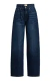 Dl1961 Taylor Relaxed Barrel High Rise Jeans In Blue