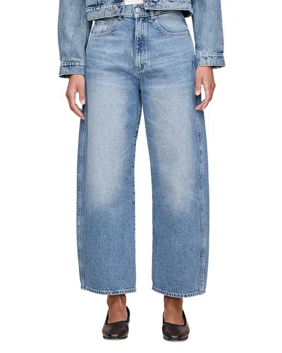 Dl1961 Taylor Relaxed Barrel Leg Jeans In Salt Lake In Blue